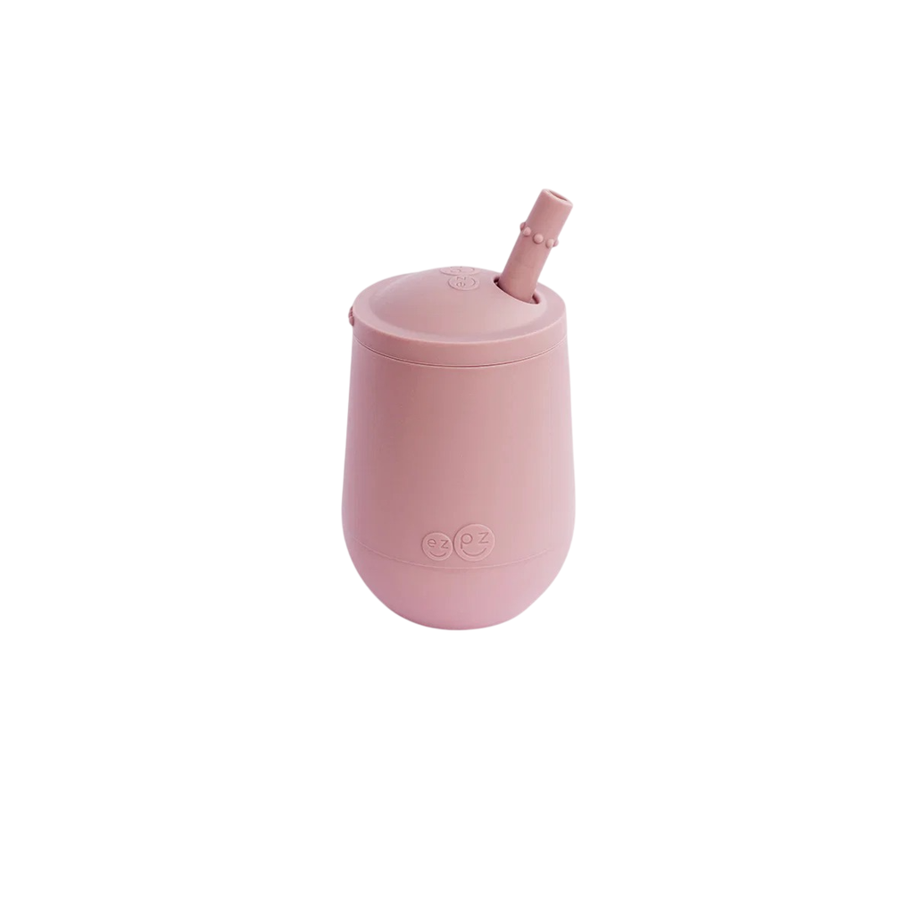 Mini Cup + Straw Training System Fda Blush Ezpz