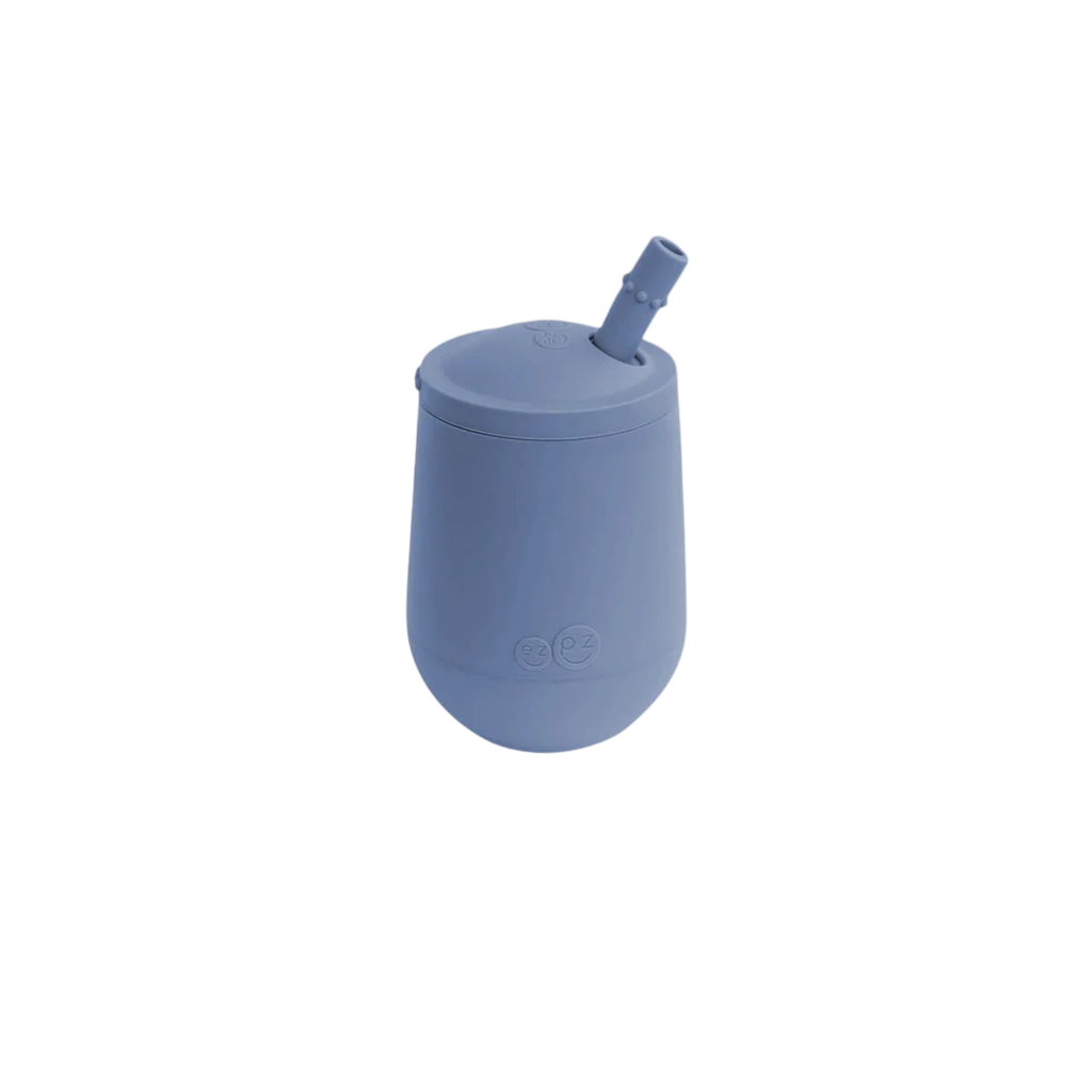 Mini Cup + Straw Training System Fda Indigo Ezpz
