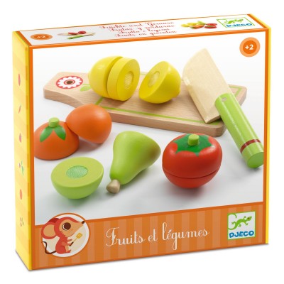 Fruits And Vegetables To Cut Djeco