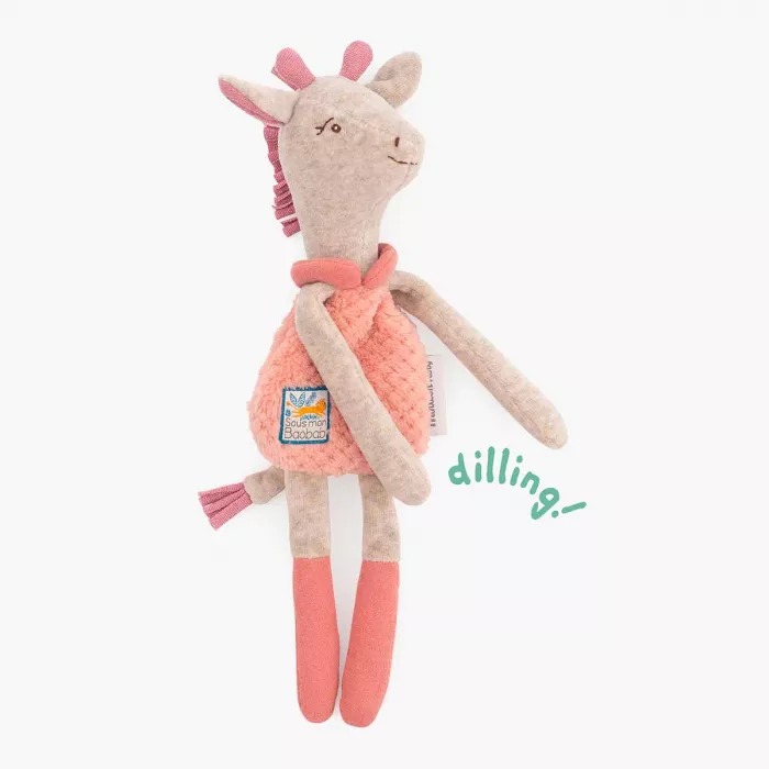 Doudou-Sonajeros Baobab Giraffe Moulin Roty