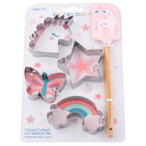[794866196594] Moldes para Galletas y Espatula - Unicornio Stephen Joseph