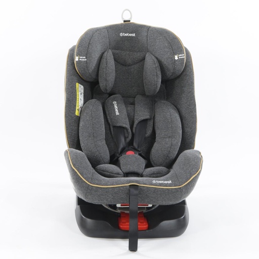 [7618GRPRM] Butaca Supra Premium con isofix gris Bebesit