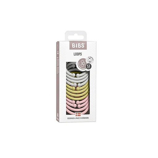 [900237] Loops 12 Pack Haze/Meadow/Blossom Bibs