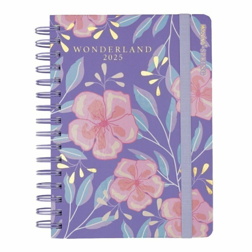 [7798302938802] Agenda Spring Mooving dia por pag. Wonderland Mooving
