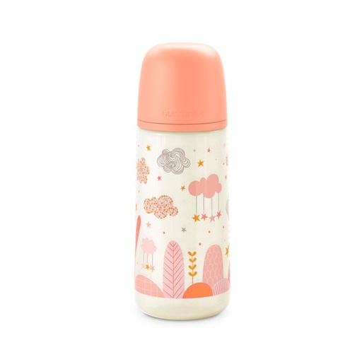[8426420071581-R] Biberon PP 360ml Anat Silic +6m 2L - Rosa Suavinex