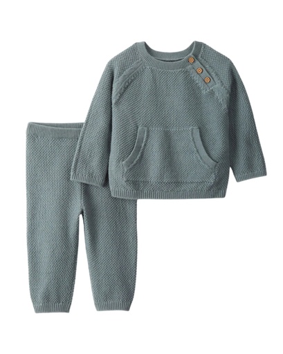 [195862612901] Set 2Pc Pant Y Buzo Alg Org Little Planet18M Carters