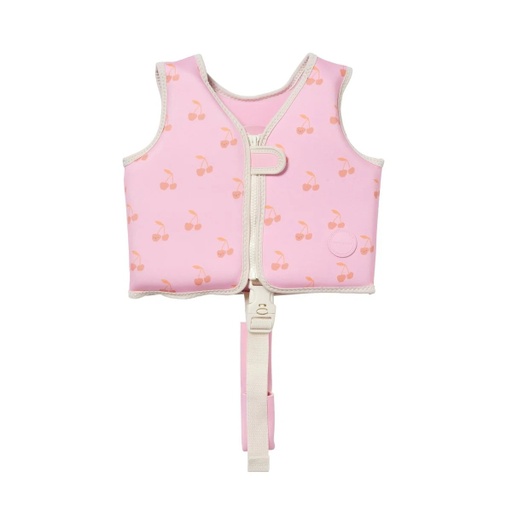 [9339296069615] Chaleco Flotador 2-3Y Cotton Candy Cherry Sunnylife