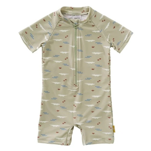 [SW2402-30-86] Swim UV Suit Croco 1-2Y Fresk