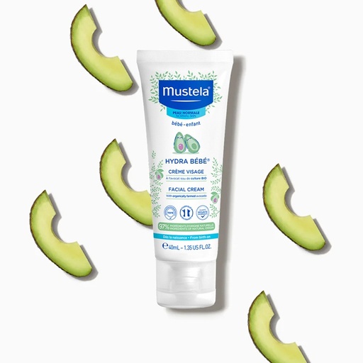 [3504105035969] Hydra Bebé Crema Facial 40ml Mustela