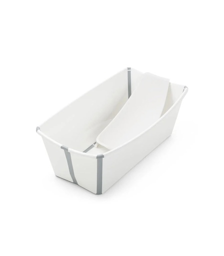 [7040355027027] Set Bañito (bañito + soporte) - Blanco/Gris Stokke