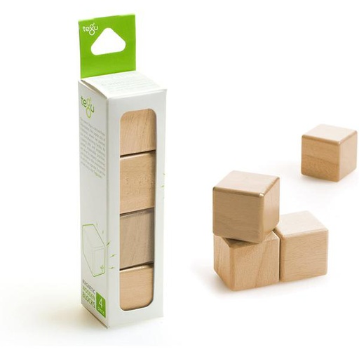 [G-12-004-SJG] 4 Piece A La Carte - Cubes - Tegu Naturals Tegu