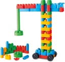 Juego de construccion - Balde 128pzas POLYM
