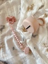 Clip Cuentas Silicona Rosa Pastel Suavinex