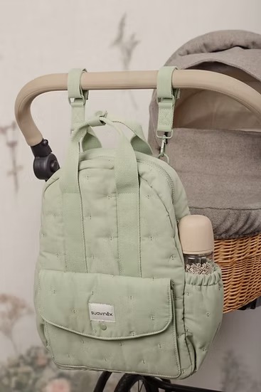 Mochila Maternal Poetry Verde Suavinex