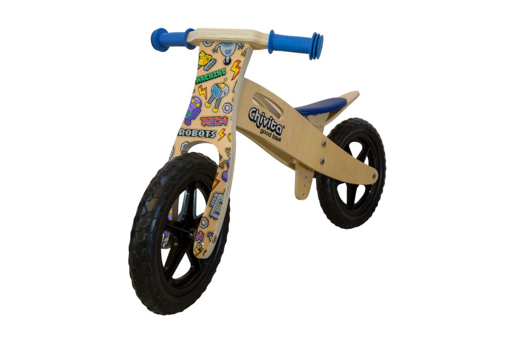 Bici - Azul Robots/Monster/ Dino Chivita