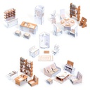 Color Assemble Play Wood Doll’s house Djeco