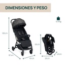 Glee Stroller Playful Black Chicco