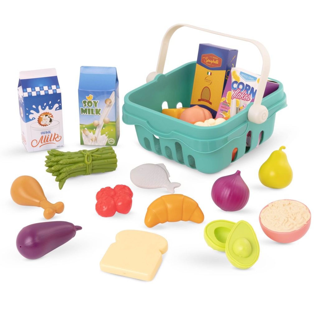 B. Basket With Food B.Toys