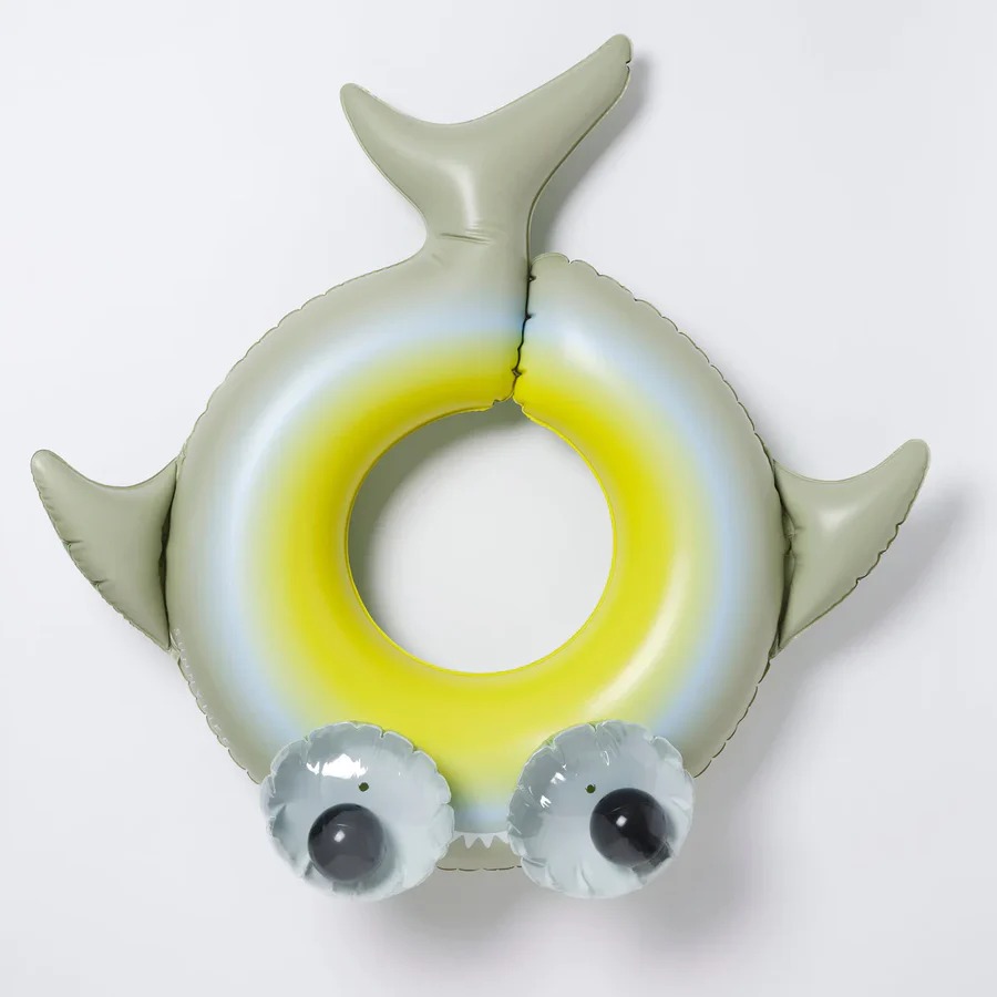 Aro inflable - Shark Tribe Khaki Sunnylife
