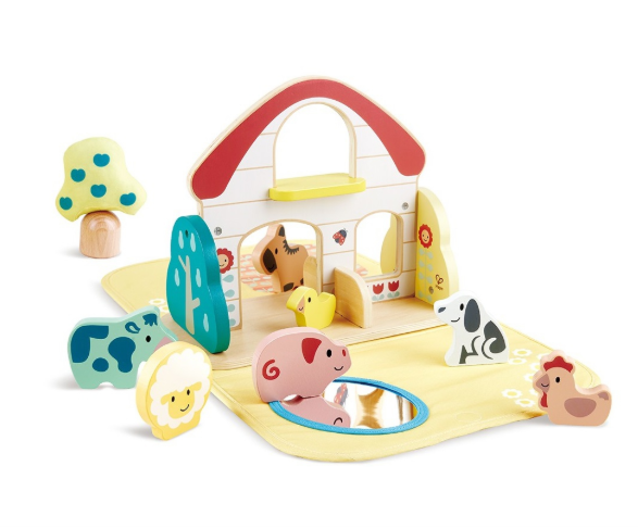 Granja de Campo Transportable en Maleta Hape