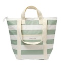 Light Cooler Tote La Palma Sage Stripe Sunnylife