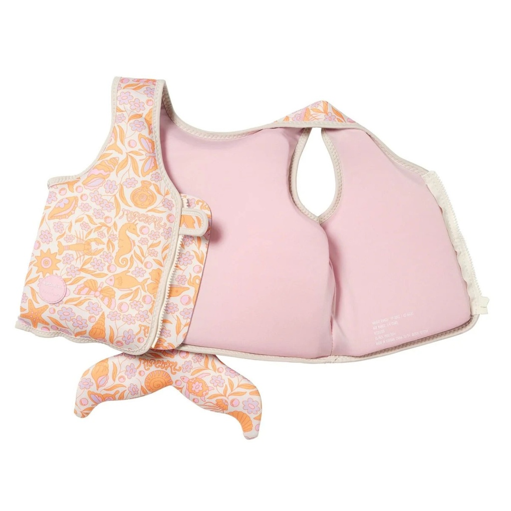 Chaleco Flotador 3-6Y Ocean Magic Pink 3D Sunnylife