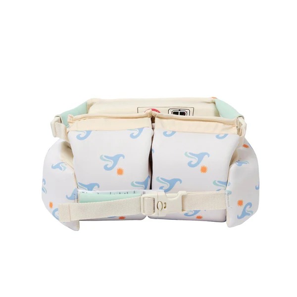 Floatie Jacket 3-6 Sid The Seagull Blue Wave Sunnylife