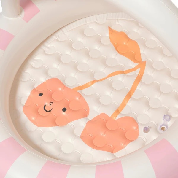 Piscina Inflable Con Techo Cotton Candy Cherry Sunnylife
