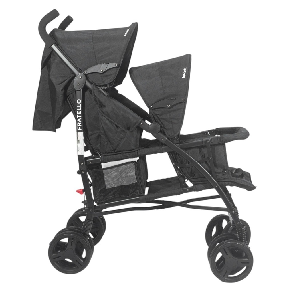 Coche Duo Fratello  Countour Black Infanti
