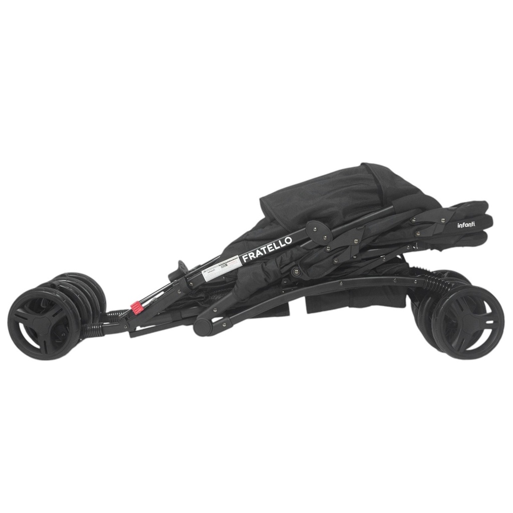 Coche Duo Fratello  Countour Black Infanti