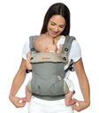 Porta Bebe 360 Gris con Beige Ergobaby