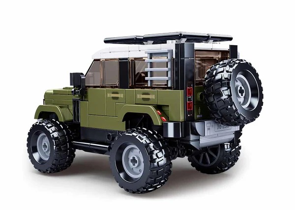 Model Bricks Jeep 317 pcs Sluban