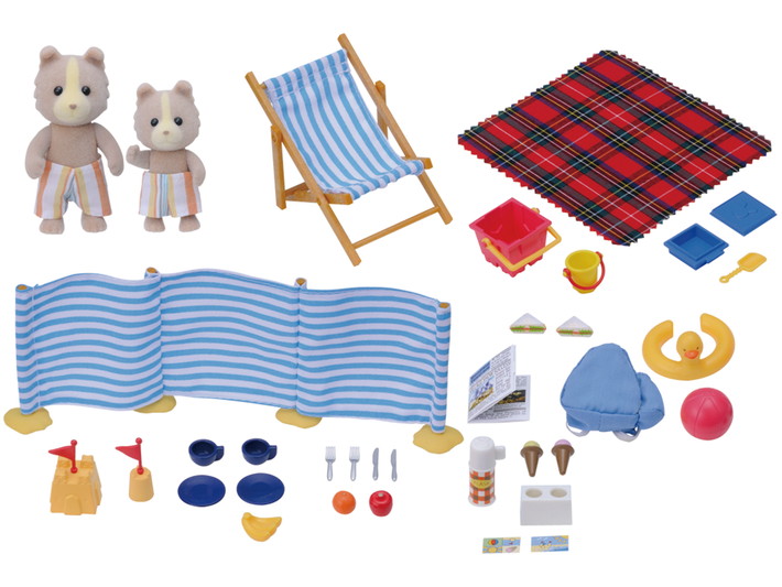 Day at the seaside set Sylvanian Families