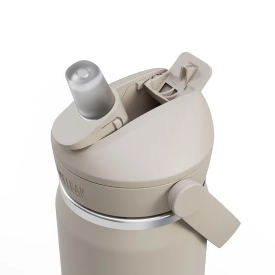Botella Thrive Flip Straw Insulated 600ml - Stone Camelbak