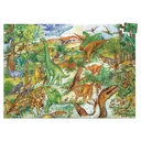 Dinosaurs + Booklet - 100 Pcs Djeco