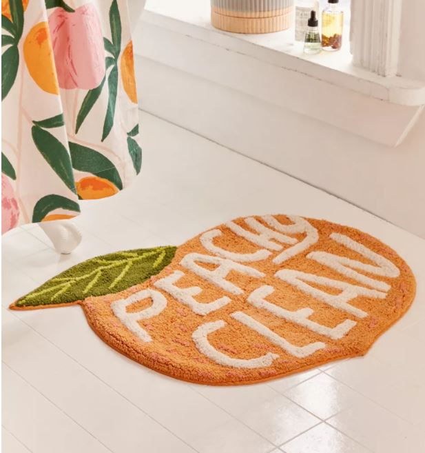 Alfombra de baño Peachy Clean