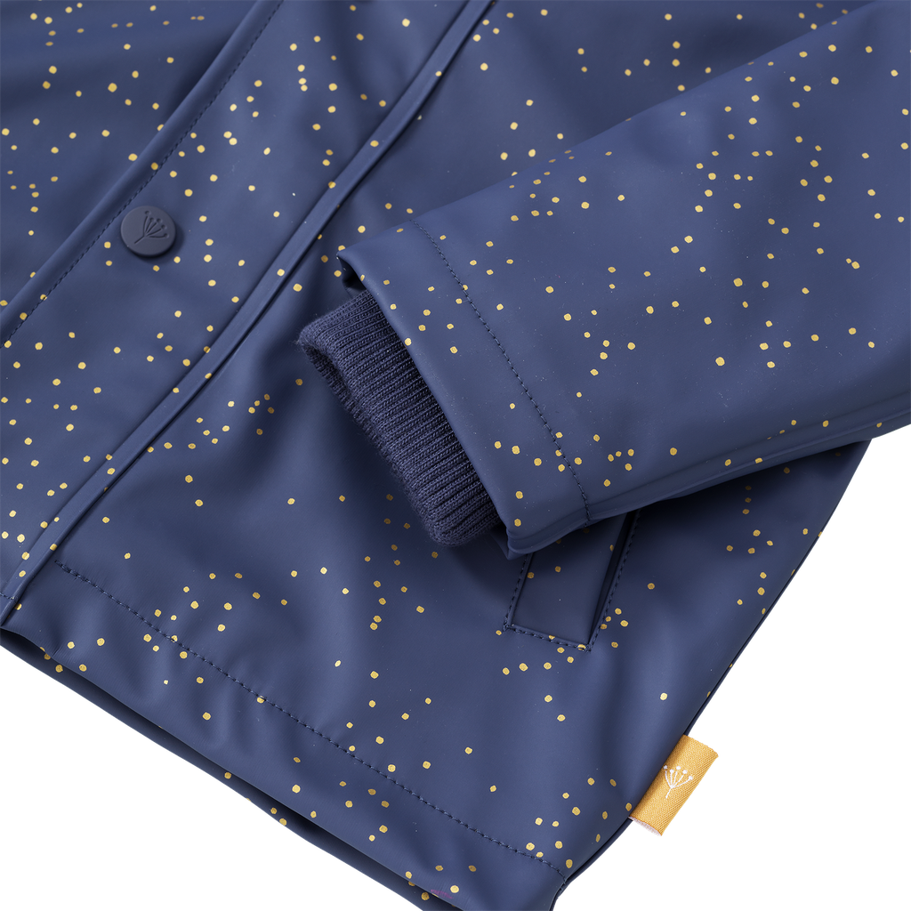 Raincoat Indigo dots 4 yrs Fresk