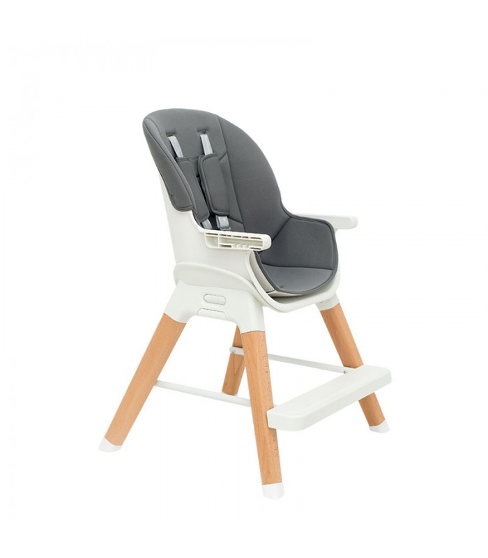 Trona madera multifuncional gris Olmitos