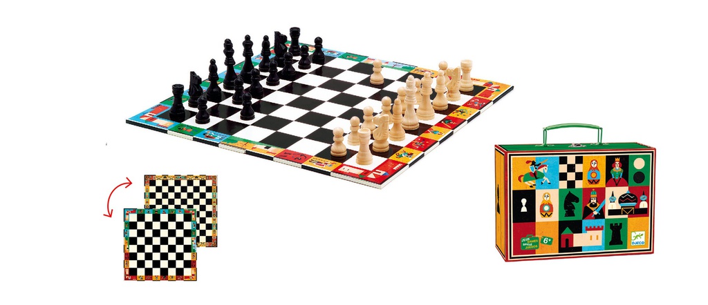 Nomad Chess And Checkers Djeco