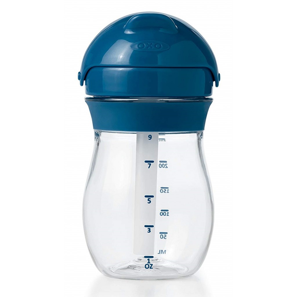 Botella Transition straw cup azul OXO