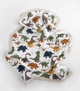 Cotton Muslin Baby Blanket - Dino Friends Little Unicorn