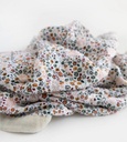 Cotton Muslin Baby Blanket - Pressed Petals Little Unicorn