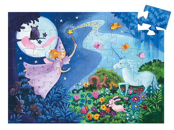 The Fairy And The Unicorn - 36 Pcs Djeco