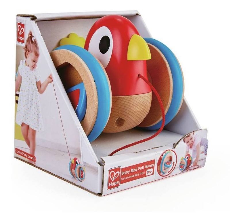 Pajarito de arrastre Hape