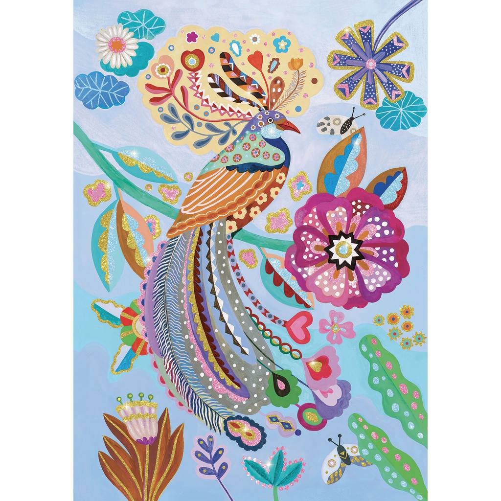 Sparkling bird - 50 pcs - FSC MIX Djeco