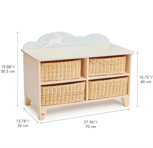 Bunny Storage unit TENDER LEAF