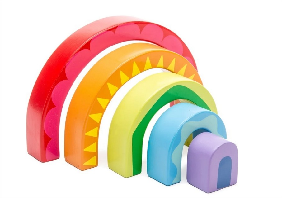 Tunel Arcoiris Apilable Le Toy Van