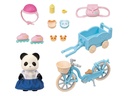 Cycle &amp; Skate set panda girl Sylvanian Families