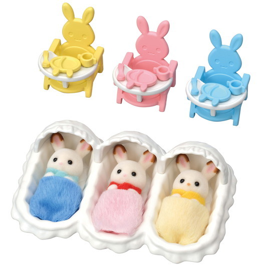 Triplets Care Set Sylvanian Families
