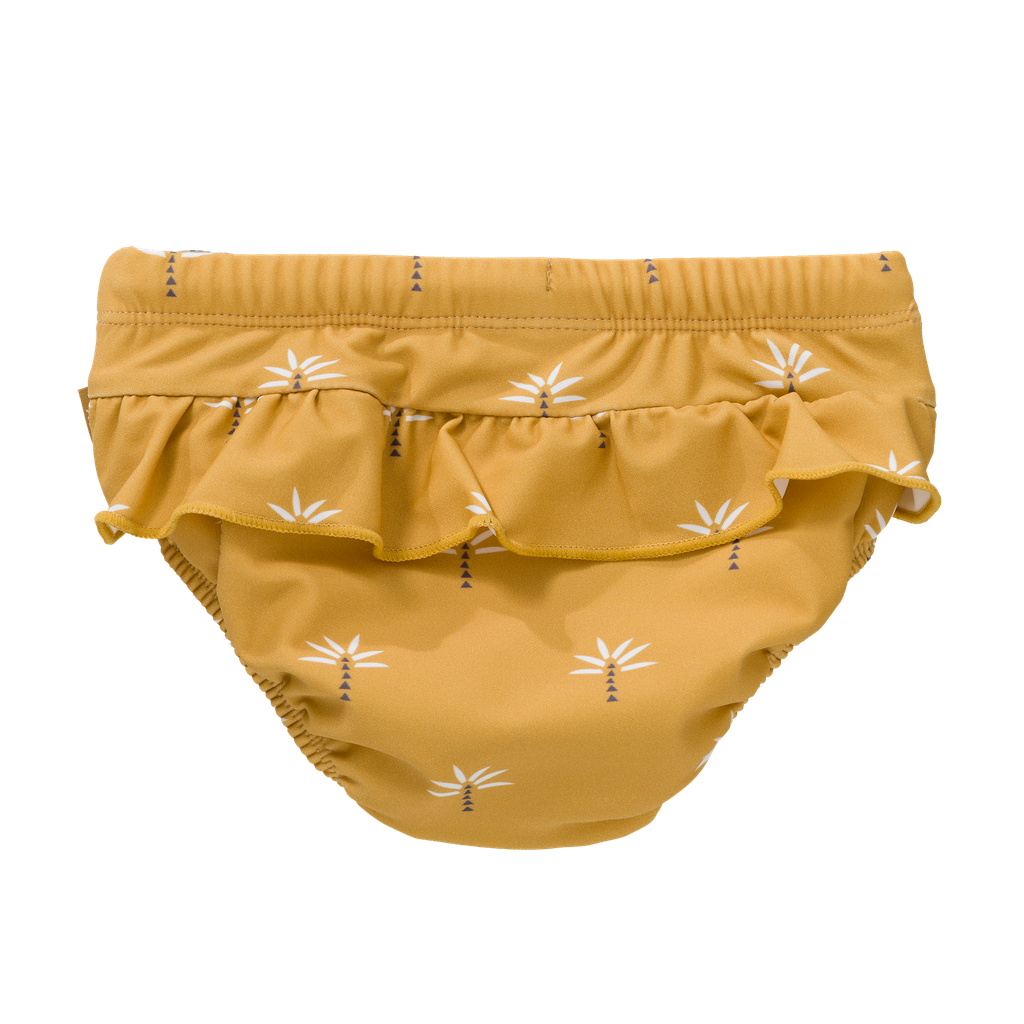 Swim UV Diaper pants girls Palmtree Ochre 1-2Y Fresk